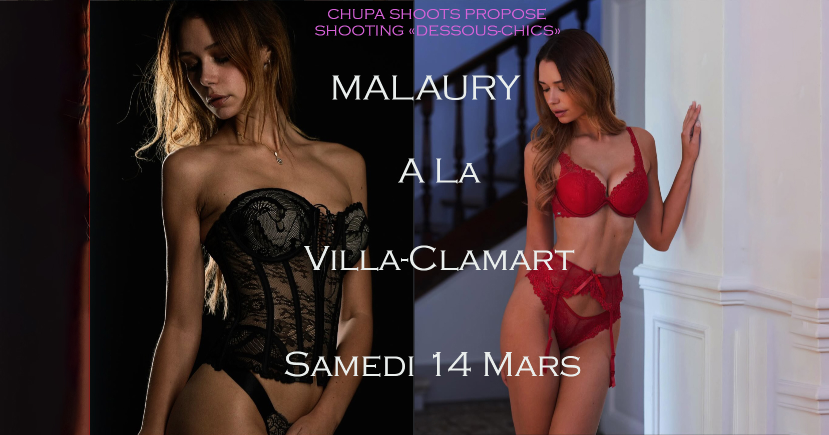 SHOOTING DESSOUS CHICS